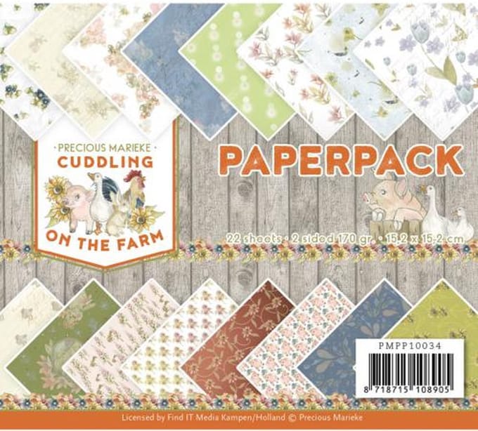 Paperpack - Precious Marieke - Cuddling on the Farm