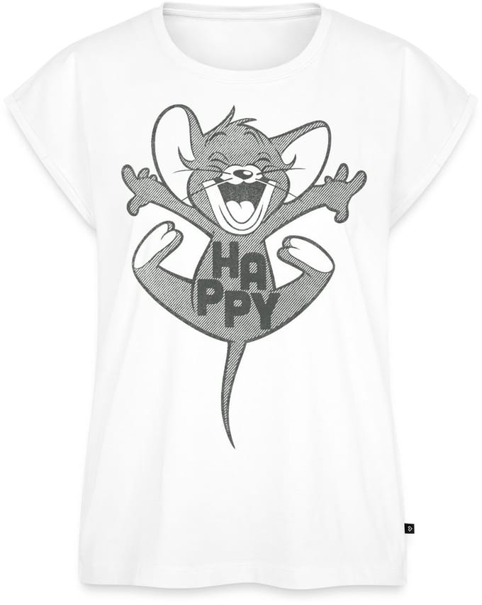 Tom En Jerry Vrolijk Vrouwen Premium Bio Top