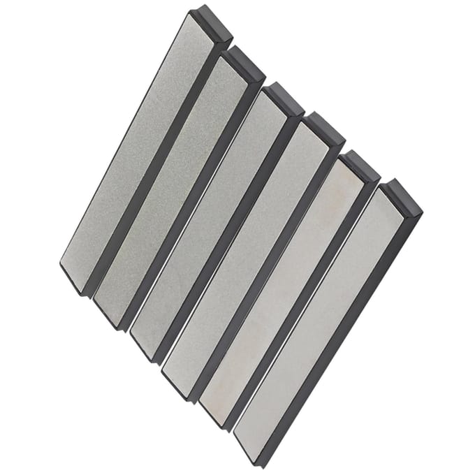Professionele Slijpstenen Messenslijpersteen Keuken Wetsteen Slijpsteen(6 stuks) gray