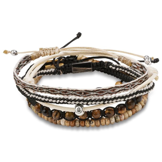 Amalfi | Moon Mix set van 5 armbanden