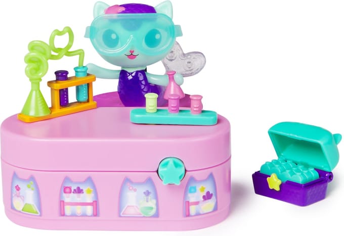 Spinmaster Gabby' Poppenhuis Bobble Kitty Furniture Meerminkat