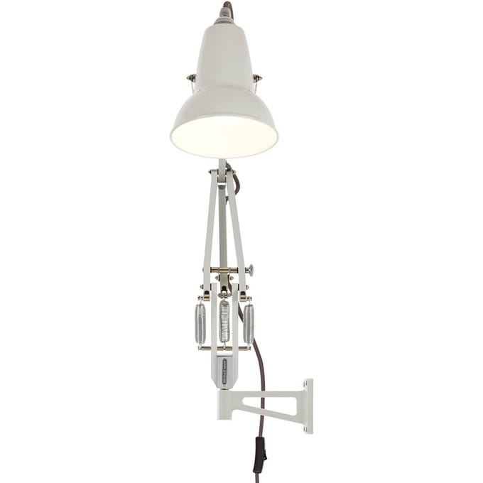 Anglepoise - Original 1227™ Mini Bureaulamp - linnenwit - met muurbeugel