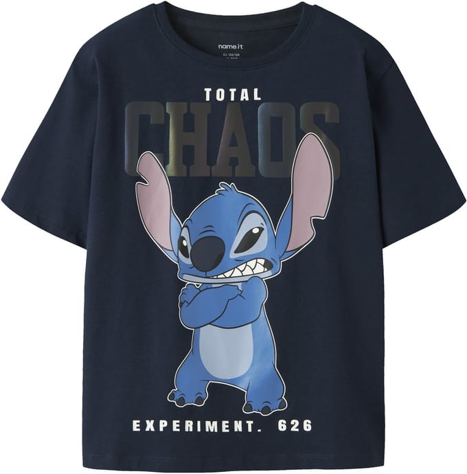 NAME IT - NKMFALK STITCH SS NREG TOP BOX WDI - Jongens - T-shirts
