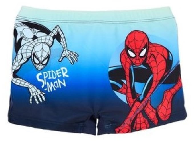 Spiderman Zwembroek - Maat 98 - Zwemboxer - Blauw - Spider-Man - Strak Model