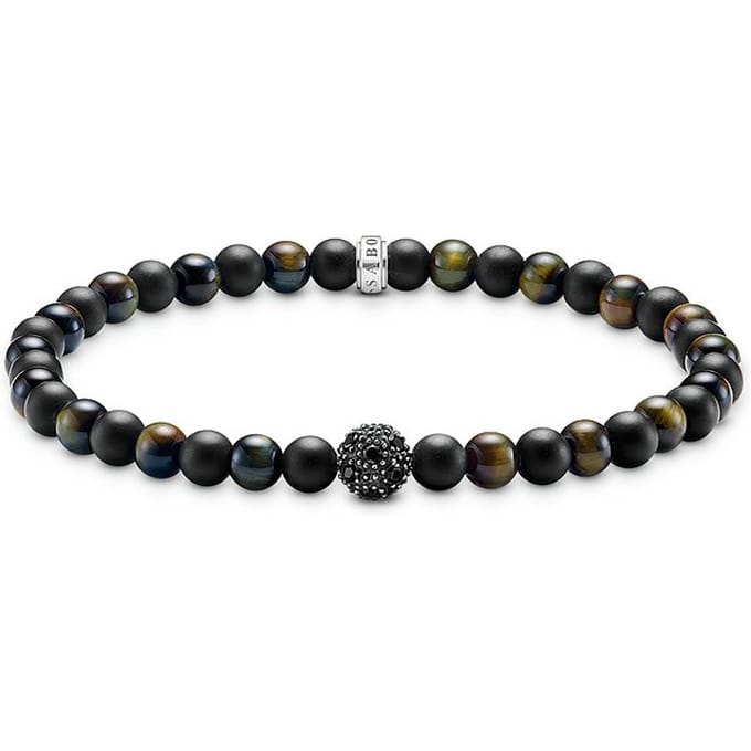 Thomas Sabo - A2184-806-7-L21 - Armband - Heren - Rebel Basics - 21cm