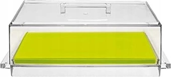 Zak!Designs Opbergbox - Met snijplank - Stapelbaar - Lime