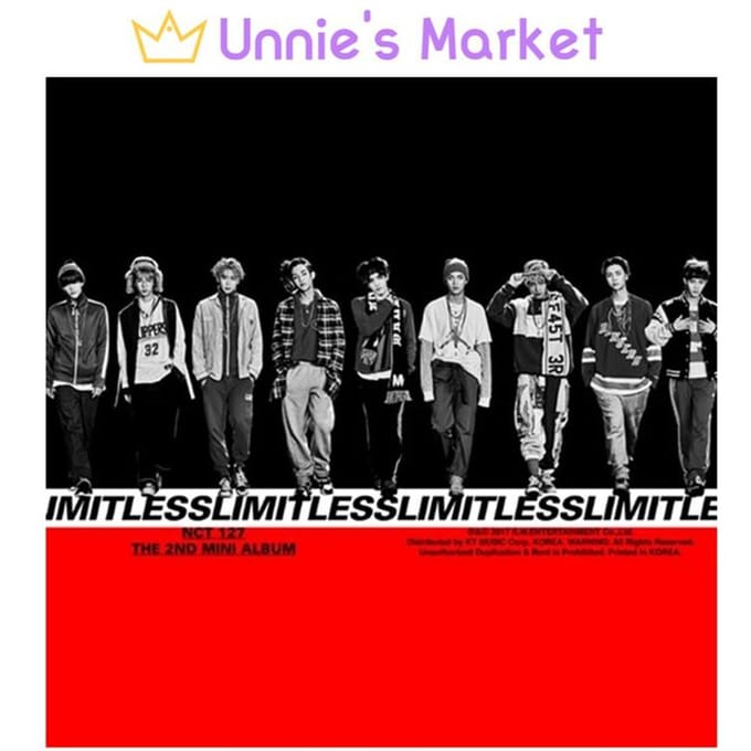 NCT 127 2e mini-album [NCT#127 LIMITLESS](Willekeurig) Random 1EA gray