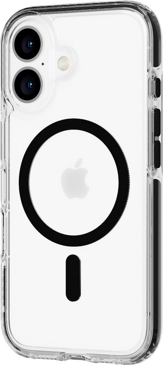 Tech21 Evo Crystal - Telefoonhoesje iPhone 16 - MagSafe - 4,9 meter valbestendig