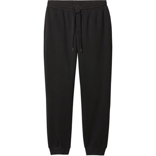 ESMARA MEN Heren joggingbroek met teddyvoering (Zwart, S)