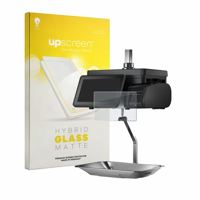 upscreen - Screenprotector voor Bizerba Q1 pro 400 12.1" - Folie Beschermfolie Beschermglas matte
