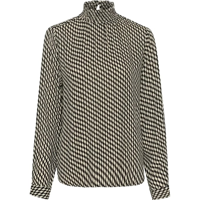Geprinte blouse voor dames KAFFE Amber