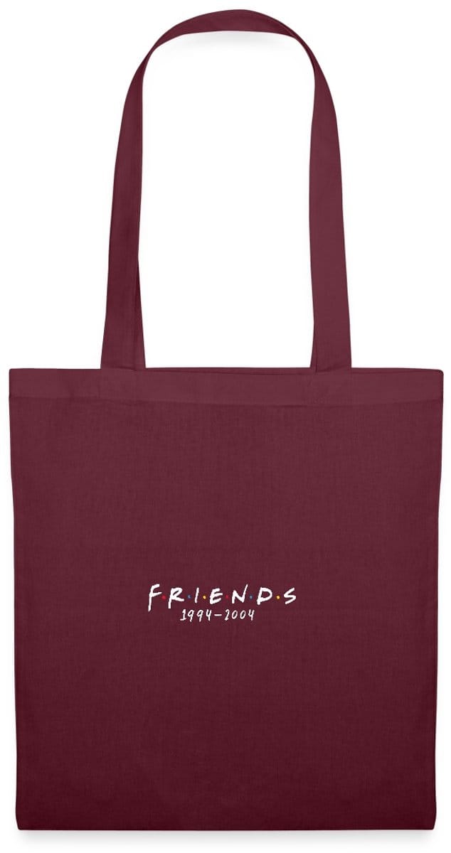Friends Vrienden Logo 1994-2004 Tas Van Stof Schoudertas