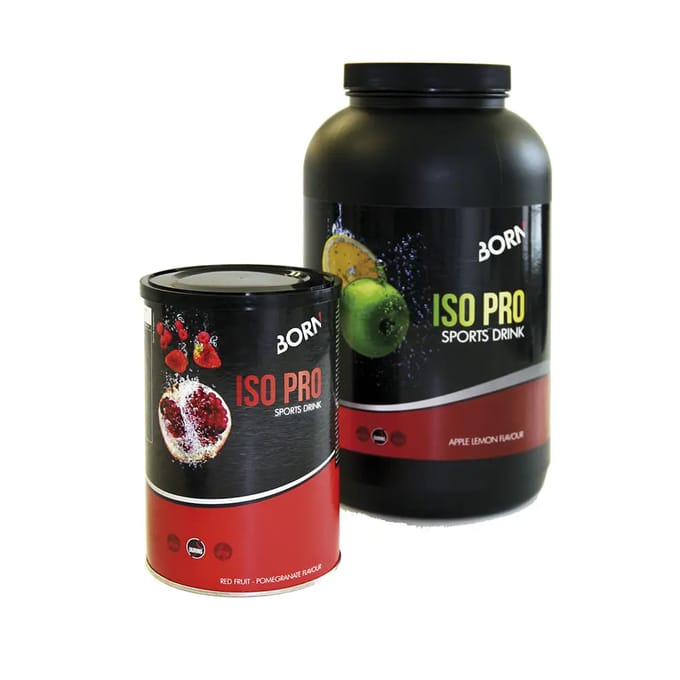 Born - Iso Pro - 400 gr - Isotonic - Isostar - Sportdrink - Red fruit / Pomegranate