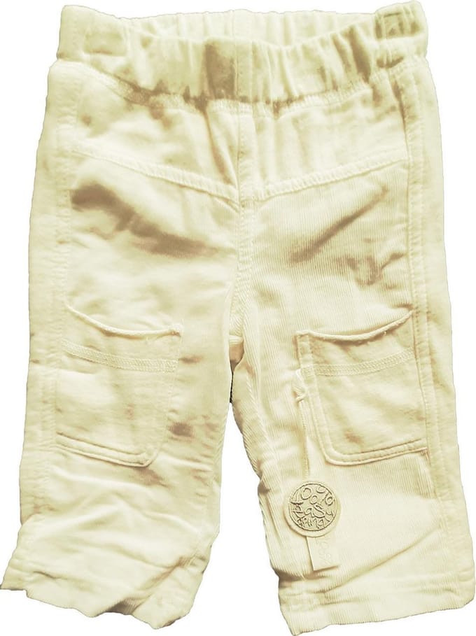 Ducky Beau broekje Off white Cargo Maat 62