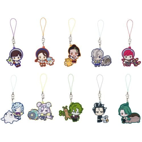 Pokémon Center Rubber Strap Keychain Collection Blinde Verpakking-Pokémon Trainers Paldea (Diversen) Nieuw