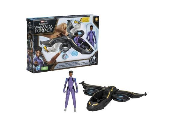 Hasbro Marvel Black Panther Figuur 15cm met voertuig Actiefiguren en superhelden