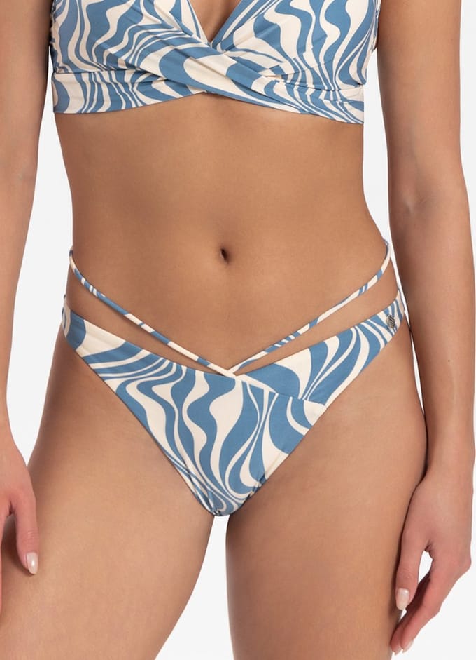 Swirl v-detail bikinibroekje