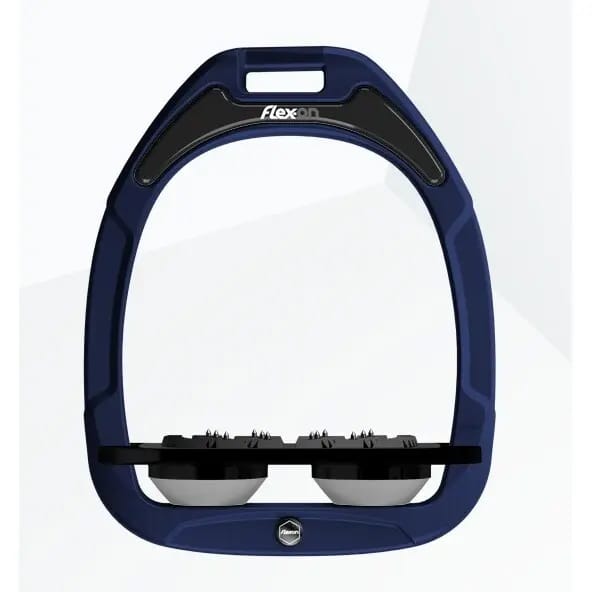 Ultra Grip platte stijgbeugels Marine/Zwart/Grijs Flex-On Green Composite