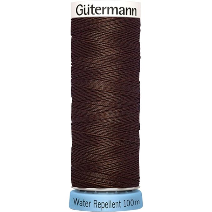 Gütermann universele naaigaren "Water Repellent" - 694 Donkerbruin