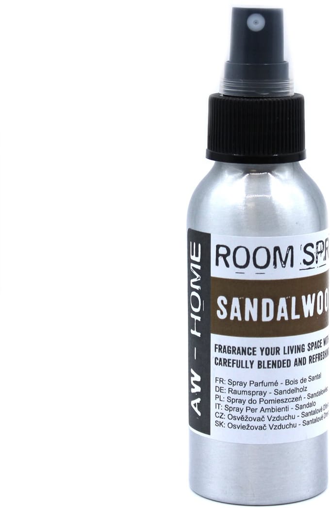 AW - kamerspray - sandelhout - roomspray - 100ml - aromatherapie - geurverspreider