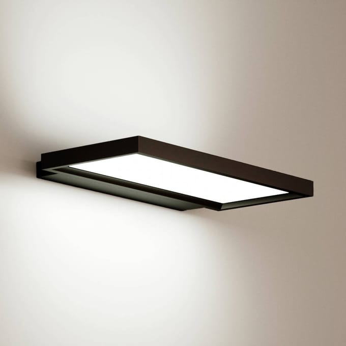 Arcchio - Kantoorverlichting - 2lichts - polystyreen, aluminium - H: 3 cm - zwart, wit - Inclusief lichtbronnen