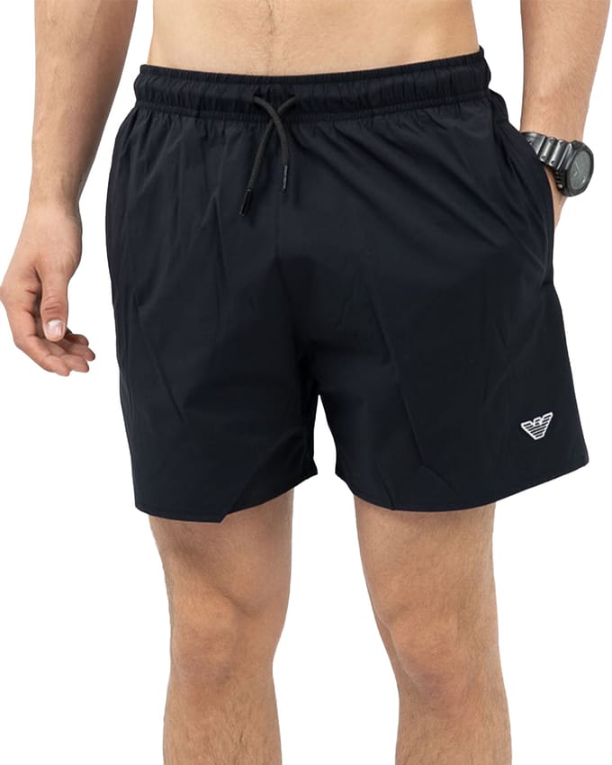 Emporio Armani herenbadpak met adelaarmotief
