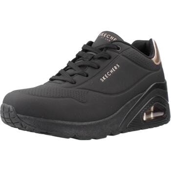Skechers Uno Wedge -Hi Steps Sneakers Laag - Zwart
