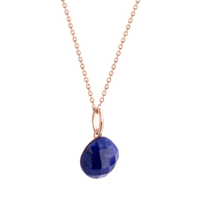 Jamelli Damen-Kette 925er Silber 1 Lapislazuli One Size 88396138