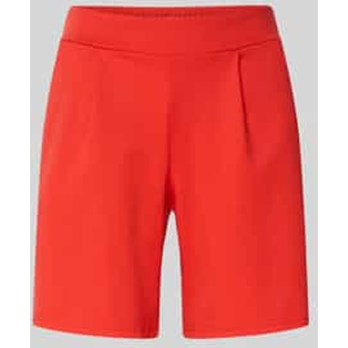Shorts met elastische tailleband model 'Kate'