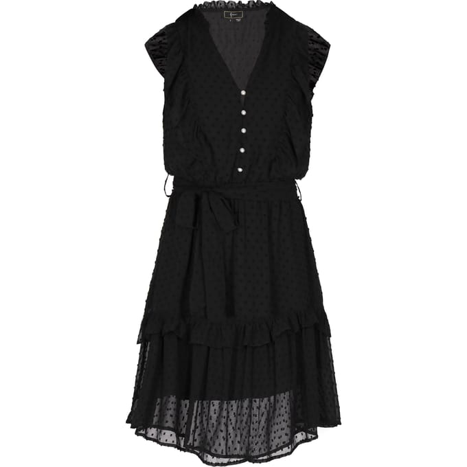 Faina Jurk Dames zwart