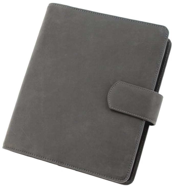 Bureauagenda model 15505-1, A5, zonder kalender, grijs