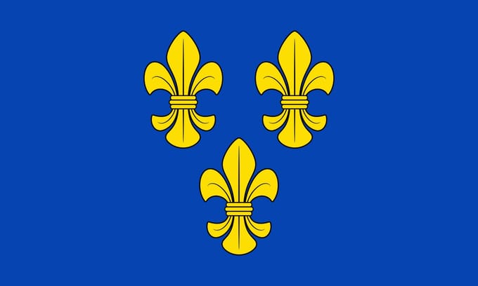 Vlag Wiesbaden 100x150cm