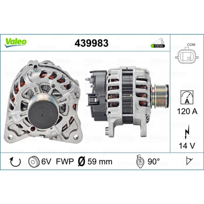Dynamo / Alternator VALEO ORIGINS NEW VALEO 439983