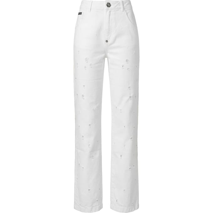 Jeans Met Rechte Pijpen