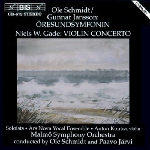 Malmö Symphony Orchestra, Paavo Järvi, Ole Schmidt - Schmidt & Jansson: Öressundsymfonin/Gade: Violin Concerto (CD)
