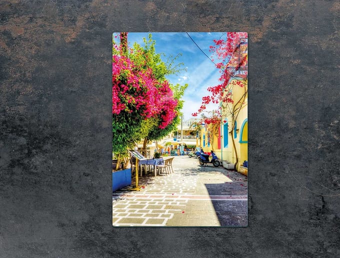TMK ArtDeko Uliczka - Snijplank - 35x52 cm - Glas - Decoratieve Print
