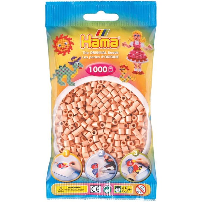 Hama Ironing Beads Beige 1000 pcs