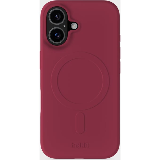 Phone Case Soft Magsafe Compatible Red Velvet iPhone 17