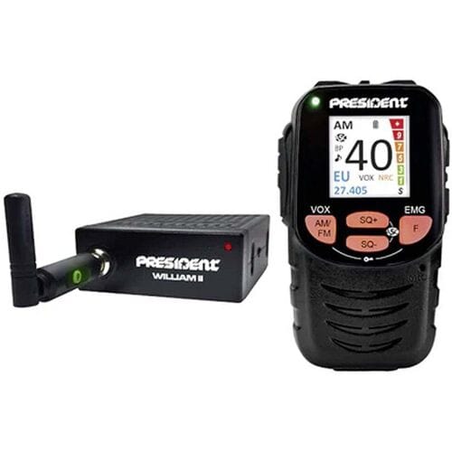 President WILLIAM II, AM/FM 40375 CB-station