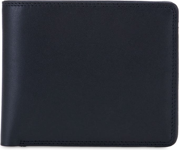 Mywalit Portemonnee RFID-bescherming Leder 11 cm - Jongens - Horizontaal - black