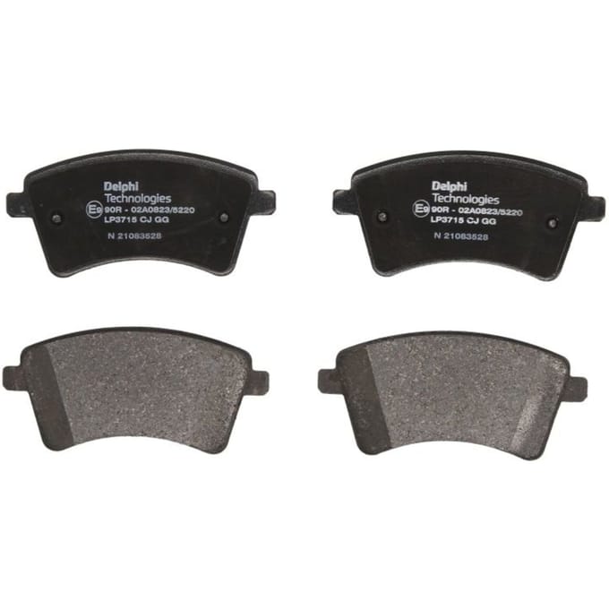 Remblokset DELPHI LP3715, voor