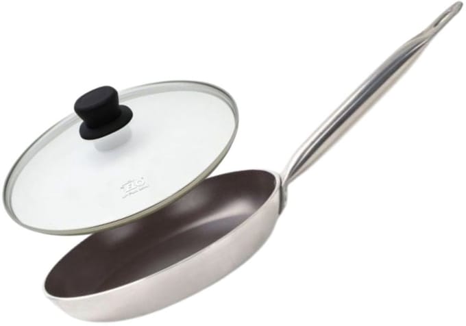 Pan 28 cm keramiek zonder PFAS en deksel Elo