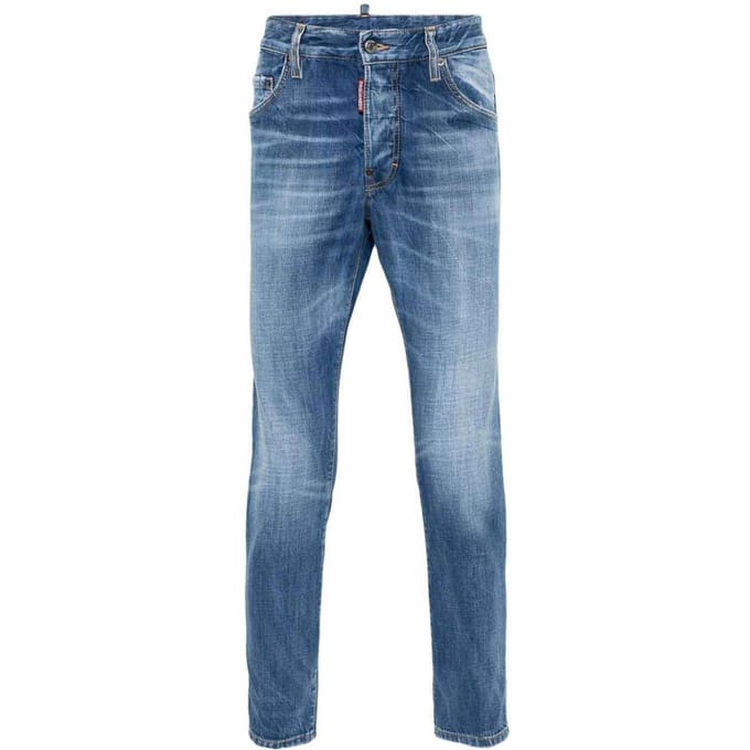 Dsquared2 Cool Guy Jeans Blue Größe: 46 | Slim Jeans Outlet | Herren | Blau