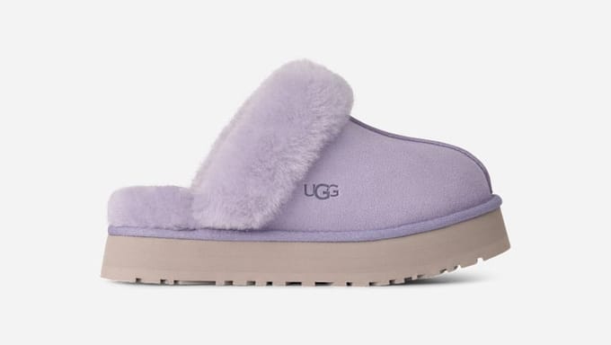 UGG® Disquette for Women in Warm Lilac, Size 8, Suede/Polyester