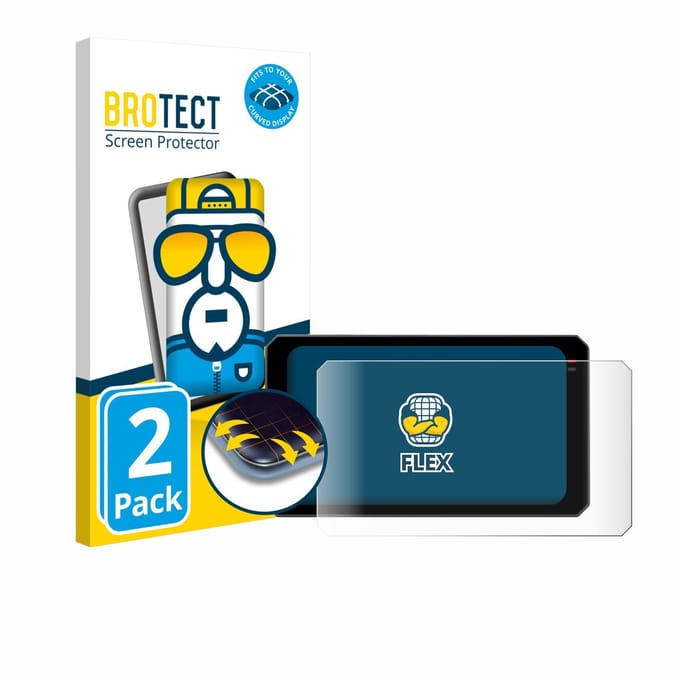 BROTECT - Screenprotector voor Chigee AIO-6 Max - Folie Beschermfolie transparant volledig dekking - 2 Stuks