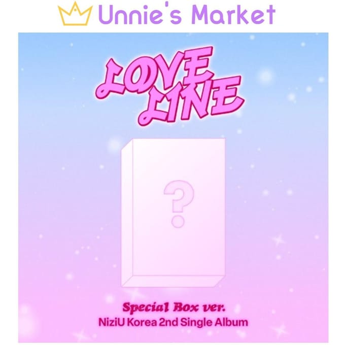 NiziU - LOVE LINE [Version Boîte Spéciale] Album only pink