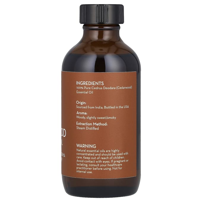 100% Pure Essentiële Olie, Cederhout, 118 ml (4 fl oz)