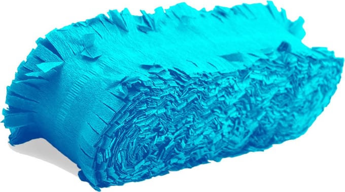 Haza Original Feestslinger Crêpepapier 24 M Blauw