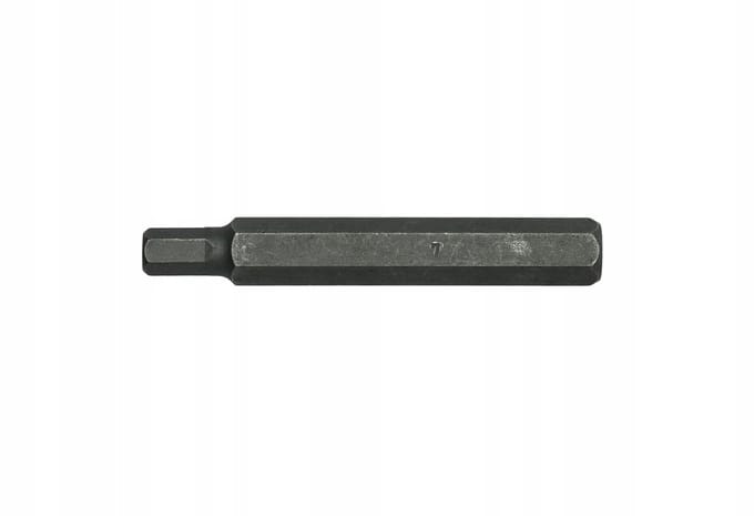 Dop Bit 7x75mm Zesthoekige Schroeven - 1 Stuk