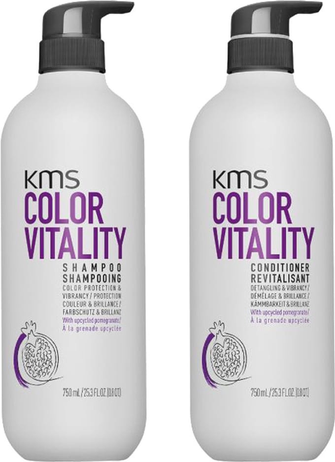 KMS ColorVitality Shampoo + Conditioner 750ml